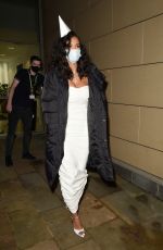 MAYA JAMA Leaves Media City in Manchester 12/31/2020