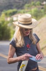 MEG RYAN Out Hiking in Los Angeles 01/13/2021