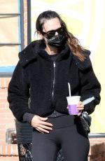 MEGAN CAMPER Out for Coffee in Los Angeles 01/27/2021