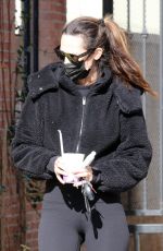 MEGAN CAMPER Out for Coffee in Los Angeles 01/27/2021
