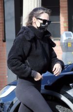 MEGAN CAMPER Out for Coffee in Los Angeles 01/27/2021