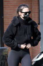 MEGAN CAMPER Out for Coffee in Los Angeles 01/27/2021