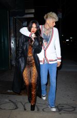 MEGAN FOX and Machine Gun Kelly Out in Brooklyn 01/3./2021