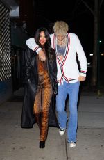 MEGAN FOX and Machine Gun Kelly Out in Brooklyn 01/3./2021