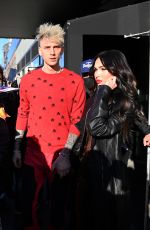MEGAN FOX and Machine Gun Kkelly Leaves Their Hotel in New York 01/30/2021