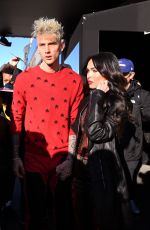 MEGAN FOX and Machine Gun Kkelly Leaves Their Hotel in New York 01/30/2021