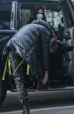 MEGAN FOX Out with Machine Gun Kelly in New York 01/28/2021