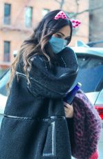 MEGAN FOX Out with Machine Gun Kelly in New York 01/28/2021