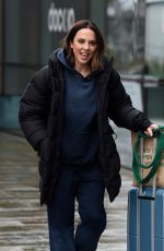 MELANIE CHISHOLM Leaves a TV Studios in Manchester 01/23/2021