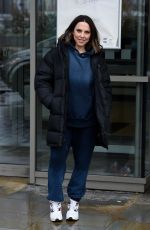 MELANIE CHISHOLM Leaves a TV Studios in Manchester 01/23/2021