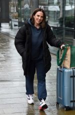 MELANIE CHISHOLM Leaves a TV Studios in Manchester 01/23/2021