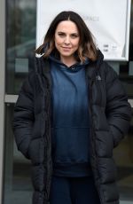 MELANIE CHISHOLM Leaves a TV Studios in Manchester 01/23/2021