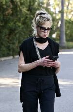 MELANIE GRIFFITH Out and About in Beverly Hills 01/09/2021