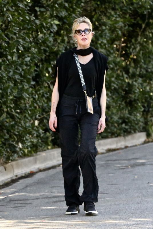 MELANIE GRIFFITH Out and About in Beverly Hills 01/09/2021