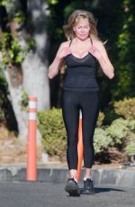 MELANIE GRIFFITH Out Hiking in Beverly Hills 01/15/2020