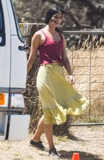 MELISSA BARRERA on the Set of Carmen in Goulburn 01/17/2021