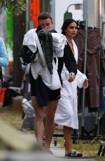 MELISSA BARRERA on the Set of Carmen in Sydney 01/20/2021