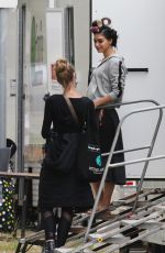 MELISSA BARRERA on the Set of Carmen in Sydney 01/20/2021