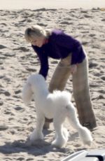 MILEY CYRUS Shooting a New Music Video at a Beach in Malibu 01/18/2021