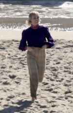 MILEY CYRUS Shooting a New Music Video at a Beach in Malibu 01/18/2021