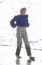 MILEY CYRUS Shooting a New Music Video at a Beach in Malibu 01/18/2021