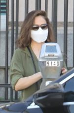 MINKA KELLY in Jumpsuit Out in Los Angeles 01/15/2021