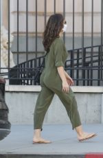 MINKA KELLY in Jumpsuit Out in Los Angeles 01/15/2021
