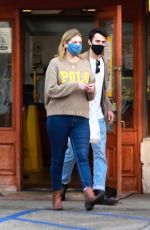MISCHA BARTON Out and About in Los Feliz 01/03/2021