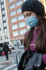 MIYA PONSETTO Out in New York 01/09/2021