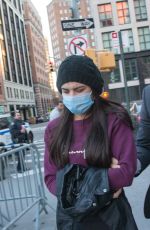 MIYA PONSETTO Out in New York 01/09/2021