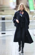 MOLLIE KING Arrives at BBC Radio 1 in London 01/16/2021