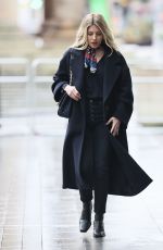 MOLLIE KING Arrives at BBC Radio 1 in London 01/16/2021