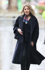 MOLLIE KING Arrives at BBC Radio 1 in London 01/16/2021