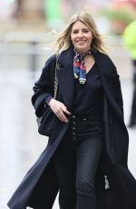 MOLLIE KING Arrives at BBC Radio 1 in London 01/16/2021