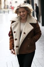 MOLLIE KING Arrives at BBC Radio One in London 01/04/2021