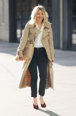 MOLLIE KING Arrives at BBC Studios in London 01/22/2021