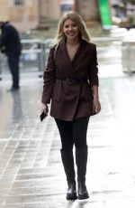 MOLLIE KING Arrives at BBC Studios in London 01/29/2021
