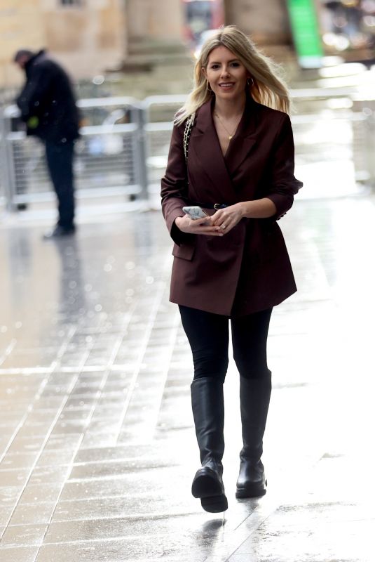 MOLLIE KING Arrives at BBC Studios in London 01/29/2021