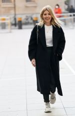 MOLLIE KING Show Her Engagement Ring as She Arrives at BBC Radio in London 01/09/2021