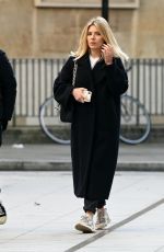 MOLLIE KING Show Her Engagement Ring as She Arrives at BBC Radio in London 01/09/2021