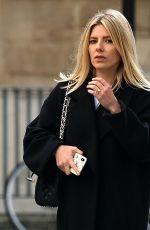 MOLLIE KING Show Her Engagement Ring as She Arrives at BBC Radio in London 01/09/2021