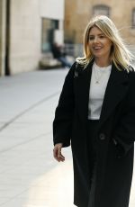 MOLLIE KING Show Her Engagement Ring as She Arrives at BBC Radio in London 01/09/2021