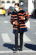 MOLLY BERNARD on the Set of Younger in New York 01/28/2021