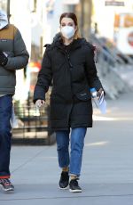 MOLLY BERNARD on the Set of Younger in New York 01/28/2021