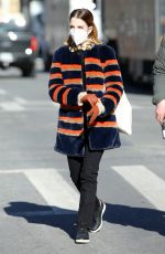 MOLLY BERNARD on the Set of Younger in New York 01/28/2021