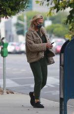 MOLLY SIMS Waring a Face Mask Out in Santa Monica 01/05/2021