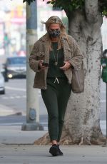 MOLLY SIMS Waring a Face Mask Out in Santa Monica 01/05/2021