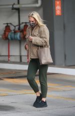 MOLLY SIMS Waring a Face Mask Out in Santa Monica 01/05/2021