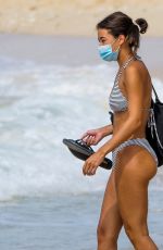 MONTANA BROWN in Bikini at a Boat in Barbados 01/11/2021