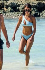 MONTANA BROWN in Bikini on the Beach in Barbados 12/31/2020
